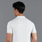 Mens Ultra Fine Cotton Buttonless Polo Shirt White-Polo Shirt-Paul James Knitwear-L-White-Urbanheer
