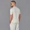 Mens Ultra Fine Cotton Buttonless Polo Shirt White-Polo Shirt-Paul James Knitwear-L-White-Urbanheer