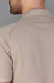 Mens Ultra Fine Cotton Cuban Collar Shirt-Shirts-Paul James Knitwear-S-Linen-Urbanheer