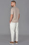 Mens Ultra Fine Cotton Cuban Collar Shirt-Shirts-Paul James Knitwear-S-Linen-Urbanheer