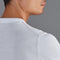 Mens Ultra Fine Cotton High V Neck Knitted T-Shirt White-T-Shirt-Paul James Knitwear-S-White-Urbanheer
