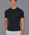 Mens Ultra Fine Cotton Knitted Pocket T-Shirt Black-T-Shirt-Paul James Knitwear-S-Black-Urbanheer