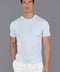 Mens Ultra Fine Cotton Knitted Pocket T-Shirt Pale Blue-T-Shirt-Paul James Knitwear-M-Pale Blue-Urbanheer