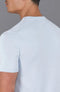 Mens Ultra Fine Cotton Knitted Pocket T-Shirt Pale Blue-T-Shirt-Paul James Knitwear-M-Pale Blue-Urbanheer