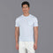 Mens Ultra Fine Cotton Knitted Pocket T-Shirt Pale Blue-T-Shirt-Paul James Knitwear-M-Pale Blue-Urbanheer