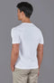 Mens Ultra Fine Cotton Knitted Pocket T-Shirt White-T-Shirt-Paul James Knitwear-S-White-Urbanheer
