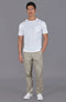 Mens Ultra Fine Cotton Knitted Pocket T-Shirt White-T-Shirt-Paul James Knitwear-S-White-Urbanheer