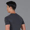 Mens Ultra Fine Cotton Knitted T-Shirt Anthracite-T-Shirt-Paul James Knitwear-XS-Anthracite-Urbanheer