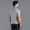 Mens Ultra Fine Cotton Knitted T-Shirt Ash Grey-T-Shirt-Paul James Knitwear-XS-Ash Grey-Urbanheer