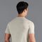 Mens Ultra Fine Cotton Knitted T-Shirt Birch-T-Shirt-Paul James Knitwear-XS-Birch-Urbanheer