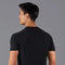 Mens Ultra Fine Cotton Knitted T-Shirt Black-T-Shirt-Paul James Knitwear-XS-Black-Urbanheer