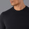 Mens Ultra Fine Cotton Knitted T-Shirt Black-T-Shirt-Paul James Knitwear-XS-Black-Urbanheer