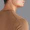 Mens Ultra Fine Cotton Knitted T-Shirt Camel-T-Shirt-Paul James Knitwear-XS-Camel-Urbanheer