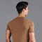 Mens Ultra Fine Cotton Knitted T-Shirt Camel-T-Shirt-Paul James Knitwear-XS-Camel-Urbanheer
