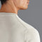 Mens Ultra Fine Cotton Knitted T-Shirt Ecru-T-Shirt-Paul James Knitwear-XS-Ecru-Urbanheer
