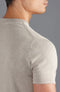 Mens Ultra Fine Cotton Knitted T-Shirt Fawn-T-Shirt-Paul James Knitwear-S-Fawn-Urbanheer
