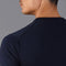 Mens Ultra Fine Cotton Knitted T-Shirt Navy-T-Shirt-Paul James Knitwear-XS-Navy-Urbanheer
