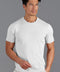 Mens Ultra Fine Cotton Knitted T-Shirt White-T-Shirt-Paul James Knitwear-XS-White-Urbanheer