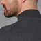Mens Ultra Fine Cotton Mock Turtle Neck Jumper Anthracite Grey-Jumper-Paul James Knitwear-XS-Urbanheer