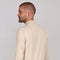 Mens Ultra Fine Cotton Mock Turtle Neck Jumper Birch-Jumper-Paul James Knitwear-XS-Urbanheer