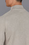 Mens Ultra Fine Cotton Mock Turtle Neck Jumper Fawn-Jumper-Paul James Knitwear-S-Urbanheer