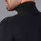 Mens Ultra Fine Cotton Roll Neck Jumper Black-Jumper-Paul James Knitwear-XS-Urbanheer