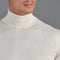 Mens Ultra Fine Cotton Roll Neck Jumper Ecru-Jumper-Paul James Knitwear-XS-Urbanheer