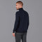 Mens Ultra Fine Cotton Roll Neck Jumper Navy-Jumper-Paul James Knitwear-XS-Urbanheer