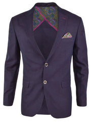 Men'S Blazer-Blazer-Spazio-38-BL-20438 Purple-Urbanheer