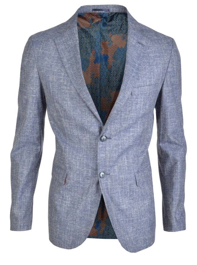Men'S Blazer-Blazer-Spazio-40-BL-5036 Marine-Urbanheer