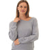 Merida Feather Fleece Asymmetrical Pullover