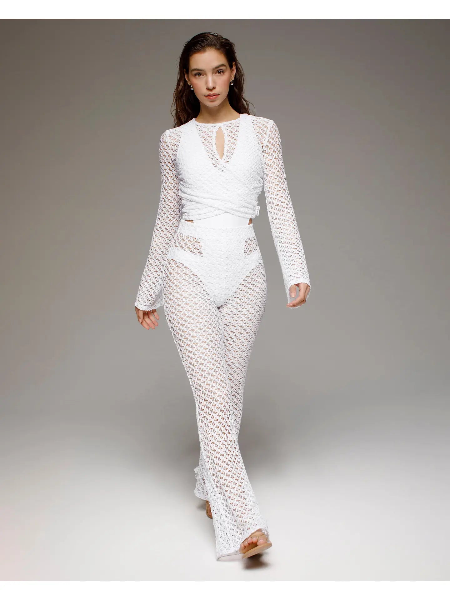 Merletto Long Sleeve Top