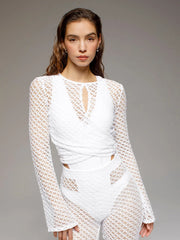 Merletto Long Sleeve Top