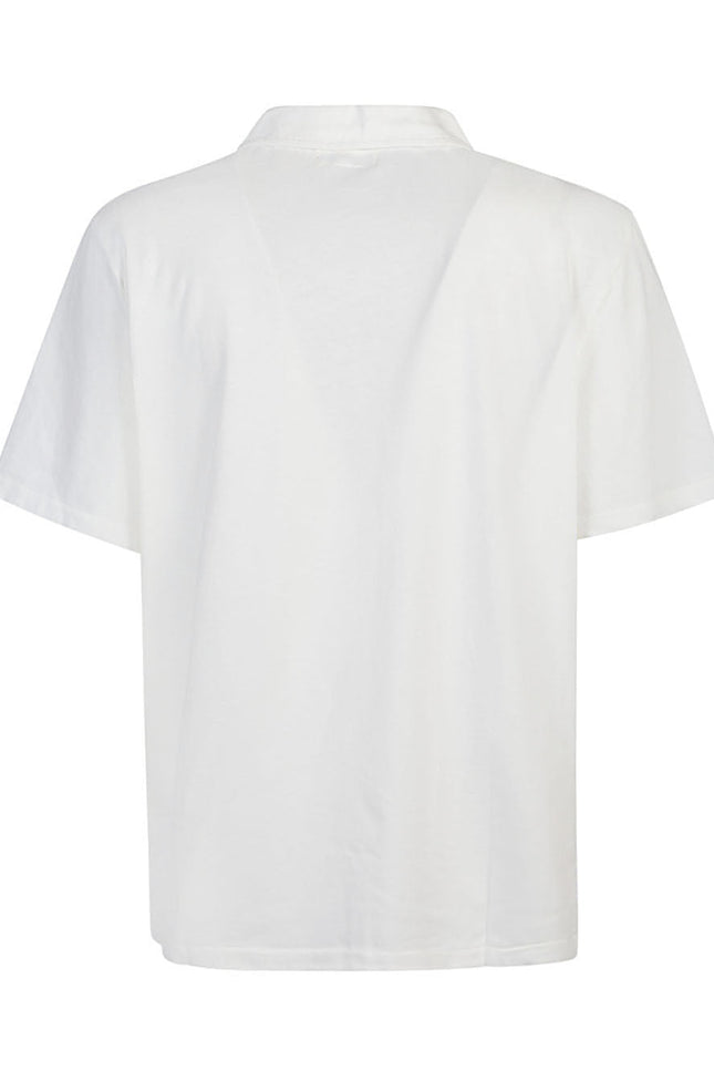 Merz B.Schwanen T-Shirts And Polos White-men > clothing > topwear-Merz B.Schwanen-Urbanheer