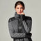 Mesh Inset Moto Puffer - Down Filled-Jacket-Blanc Noir-XS-Charcoal Heather-Urbanheer