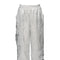 Metallic Cargo Pocket Jogger Pants-Pants-Hannah Banana-5-SILVER-Urbanheer
