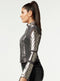 Metallic Moto Mesh Jacket Gunmetal Jls-Jacket-Blanc Noir-XS-GUNMETAL / FORGED IRON-Urbanheer