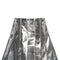 Metallic Pleated Skirt with Back Zip *Faux Leather*-Skirt-Hannah Banana-4-SILVER-Urbanheer