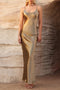 Metallic Satin Sexy Open Back Cowl Slip Maxi Dress gold-Dress-Rosa Clothing-XS-Gold-Urbanheer