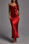 Metallic Satin Sexy Open Back Cowl Slip Maxi Dress red-Dress-Rosa Clothing-XS-red-Urbanheer
