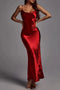 Metallic Satin Sexy Open Back Cowl Slip Maxi Dress red-Dress-Rosa Clothing-XS-red-Urbanheer