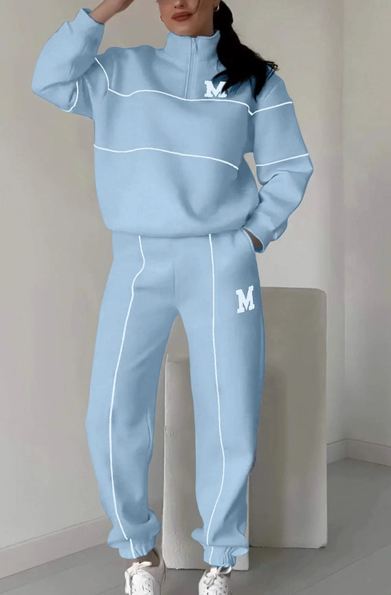 Michigan Oversized Sweatshirt Joggers Piece Tracksuit from