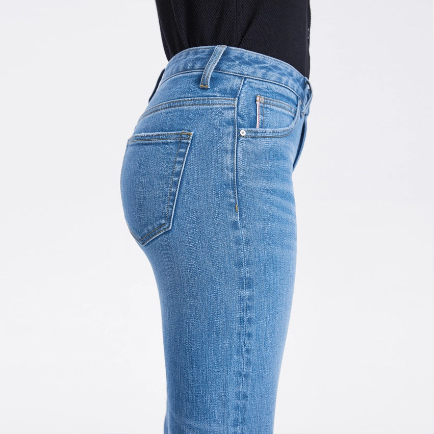 Mid Rise Straight Jeans with Finished Hem(Selvedge) ISLAND-Jeans-BAYEAS-24-ISLAND-Urbanheer