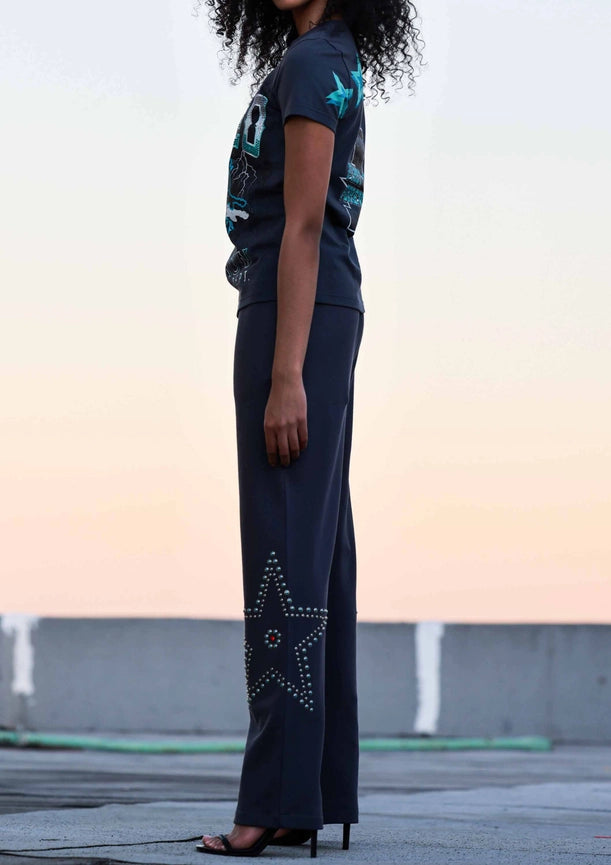 Midnight Rodeo Tee-Tee-First Row-S-GREY-Urbanheer