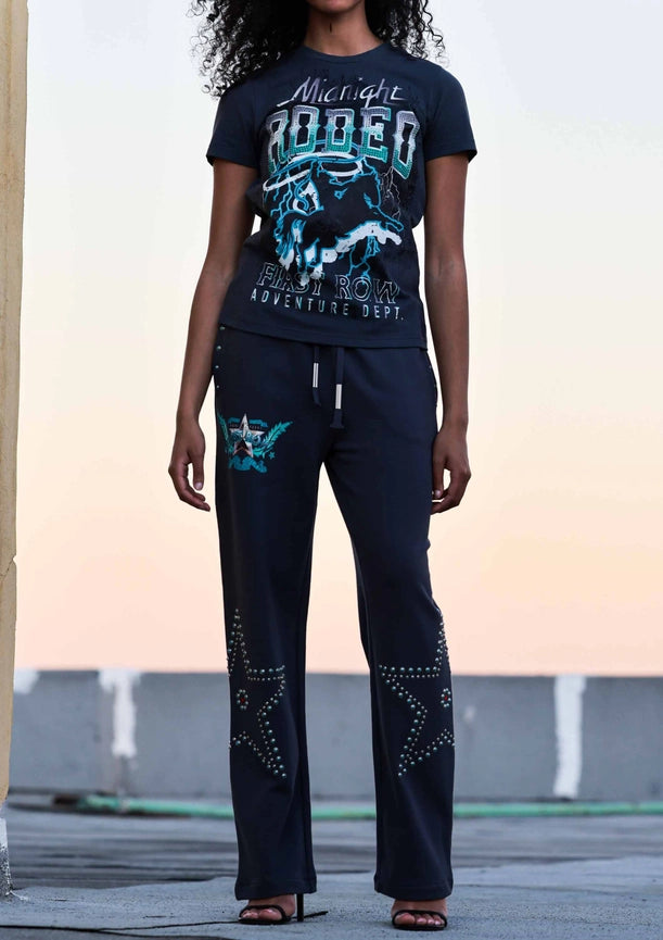 Midnight Rodeo Tee-Tee-First Row-S-GREY-Urbanheer