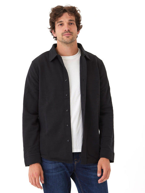 Mika Triblend Fleece Button Down