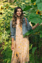 Milk & Honey Bohéme Slip Dress With Bees And Sunflowers-Dress-Market of Stars-S/M-Urbanheer