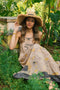 Milk & Honey Bohéme Slip Dress With Bees And Sunflowers-Dress-Market of Stars-S/M-Urbanheer