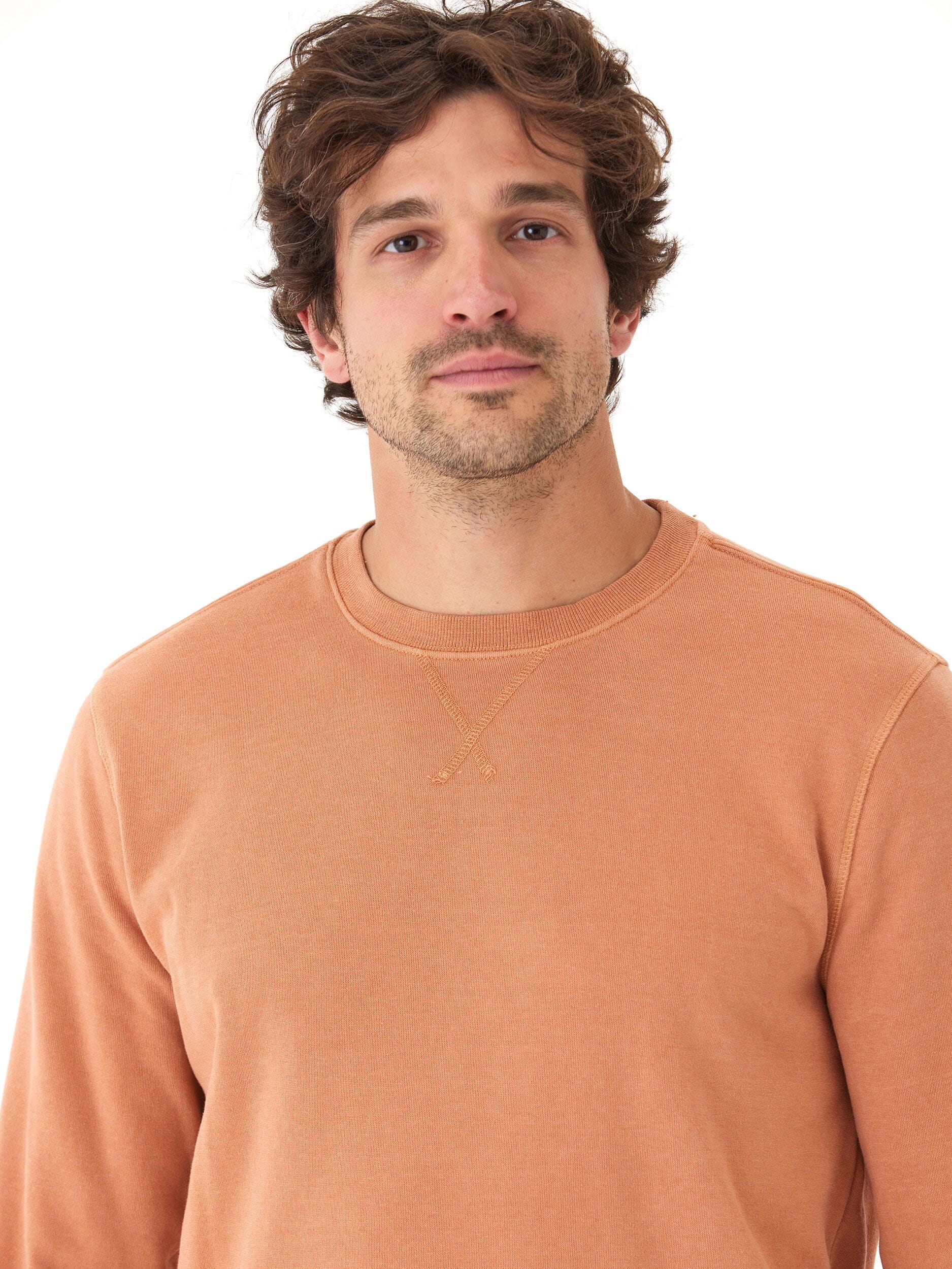Mineral Wash Fleece Crew