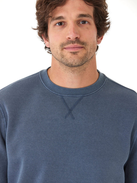 Mineral Wash Fleece Crew